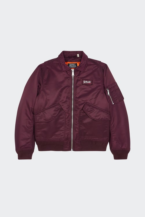 SCHOTT Jacket Red