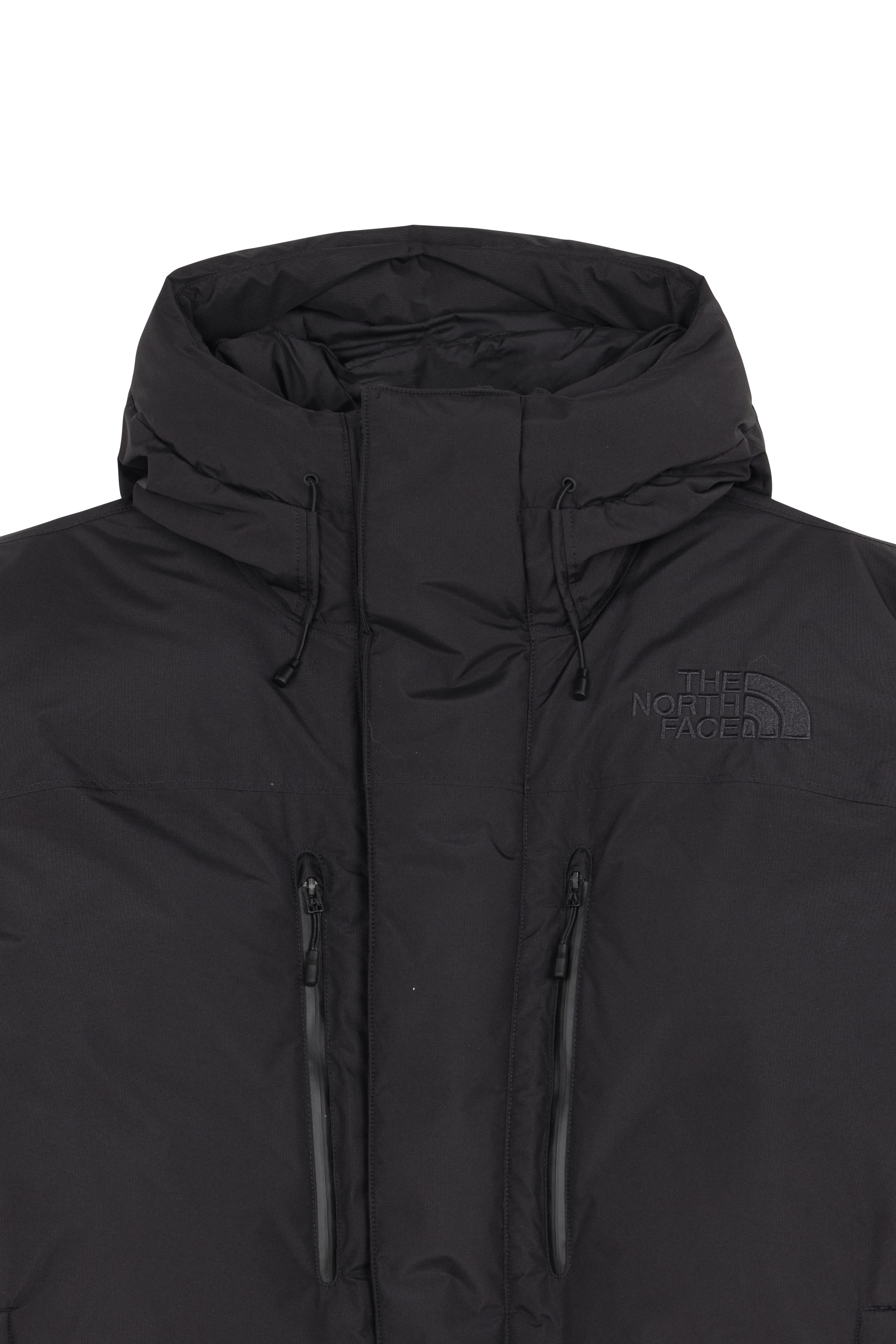 Lightweight quilted padded jacket with high neck Black