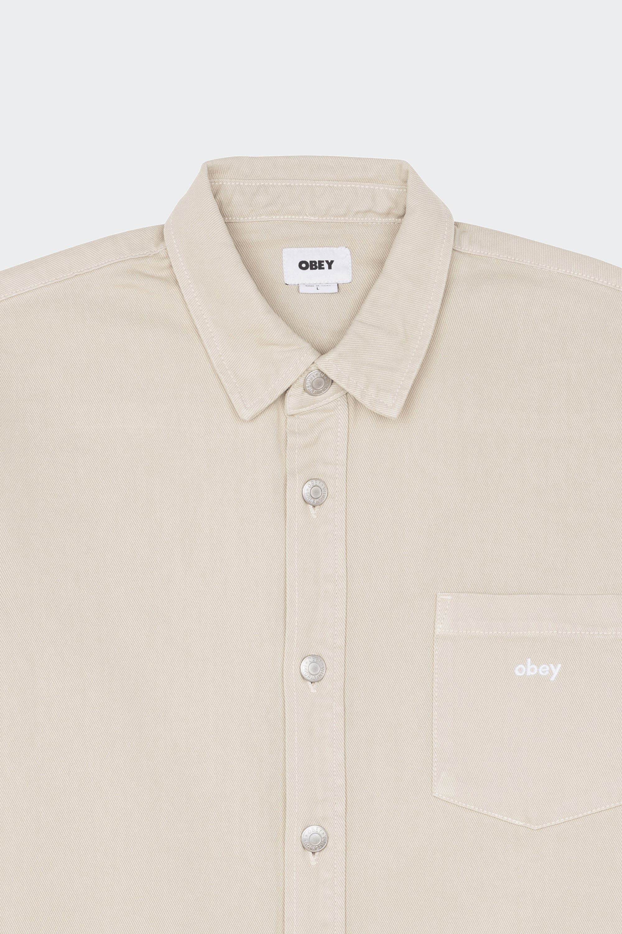 Shirt | Beige by OBEY Shirt Beige