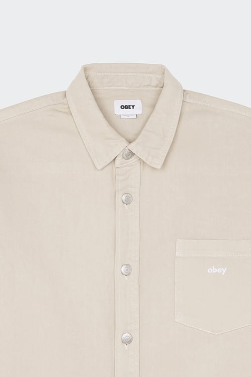 OBEY Chemise Beige