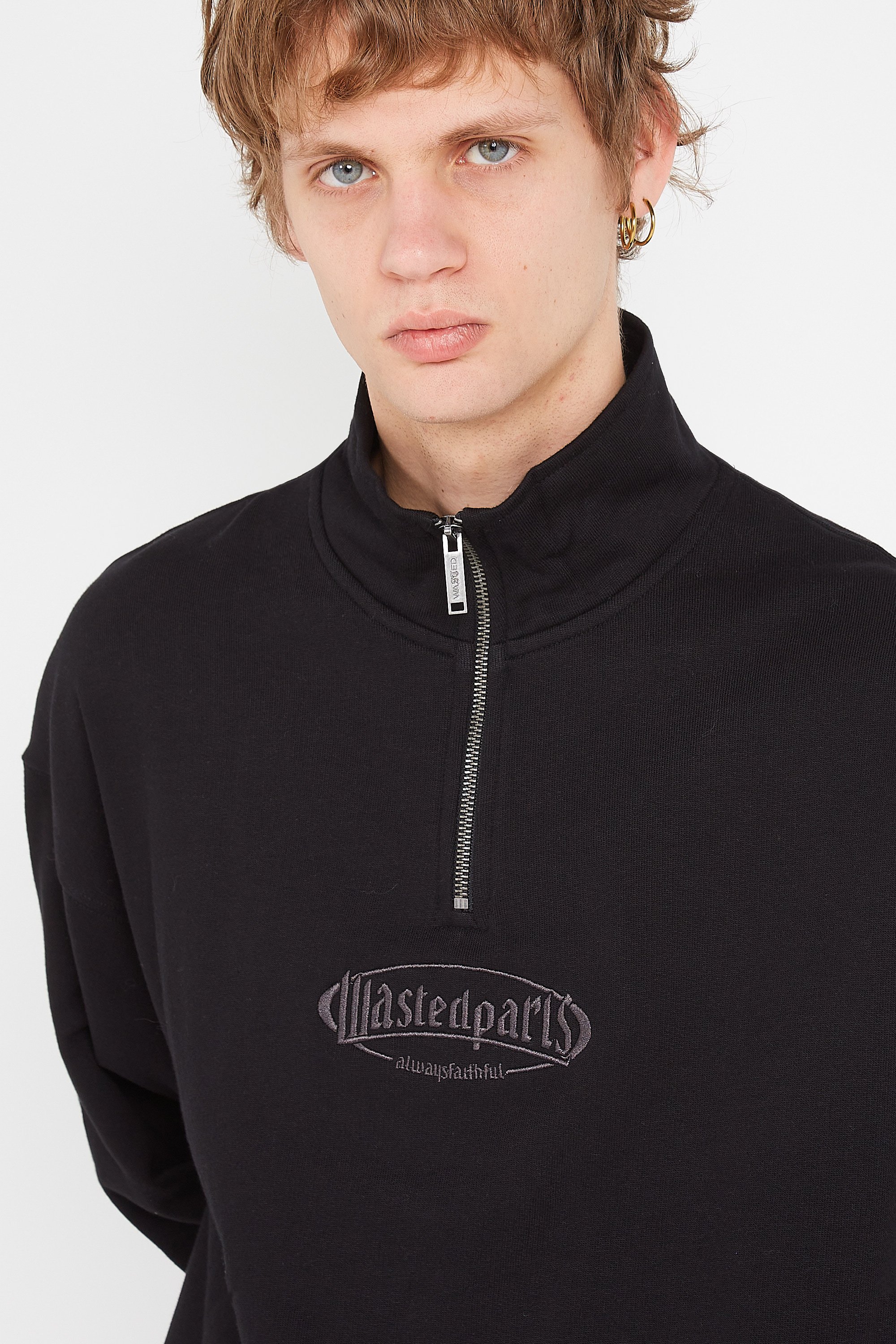 sweatshirt | Black by WASTED sweatshirt Black
