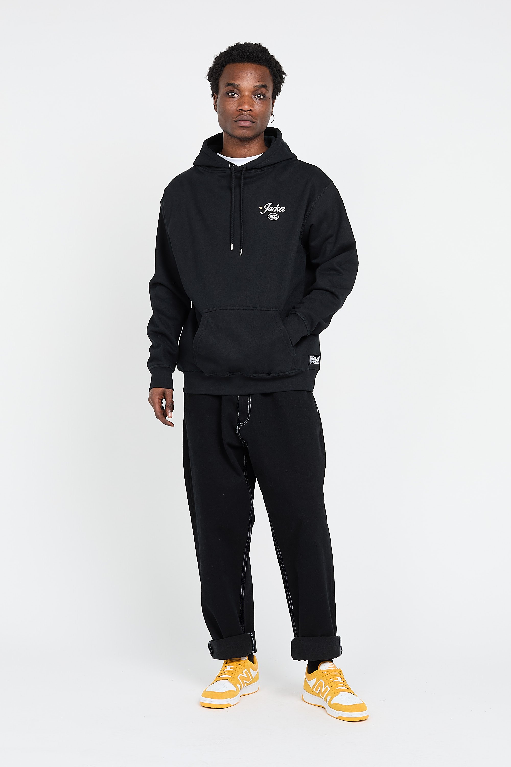 Hoodie | Black by JACKER Hoodie Black