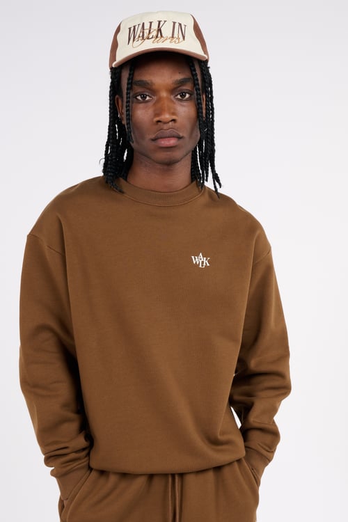 WALK IN PARIS Sweatshirt Marron