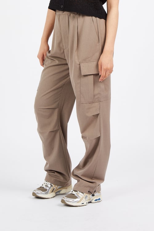 NOISY MAY Pantalon Beige