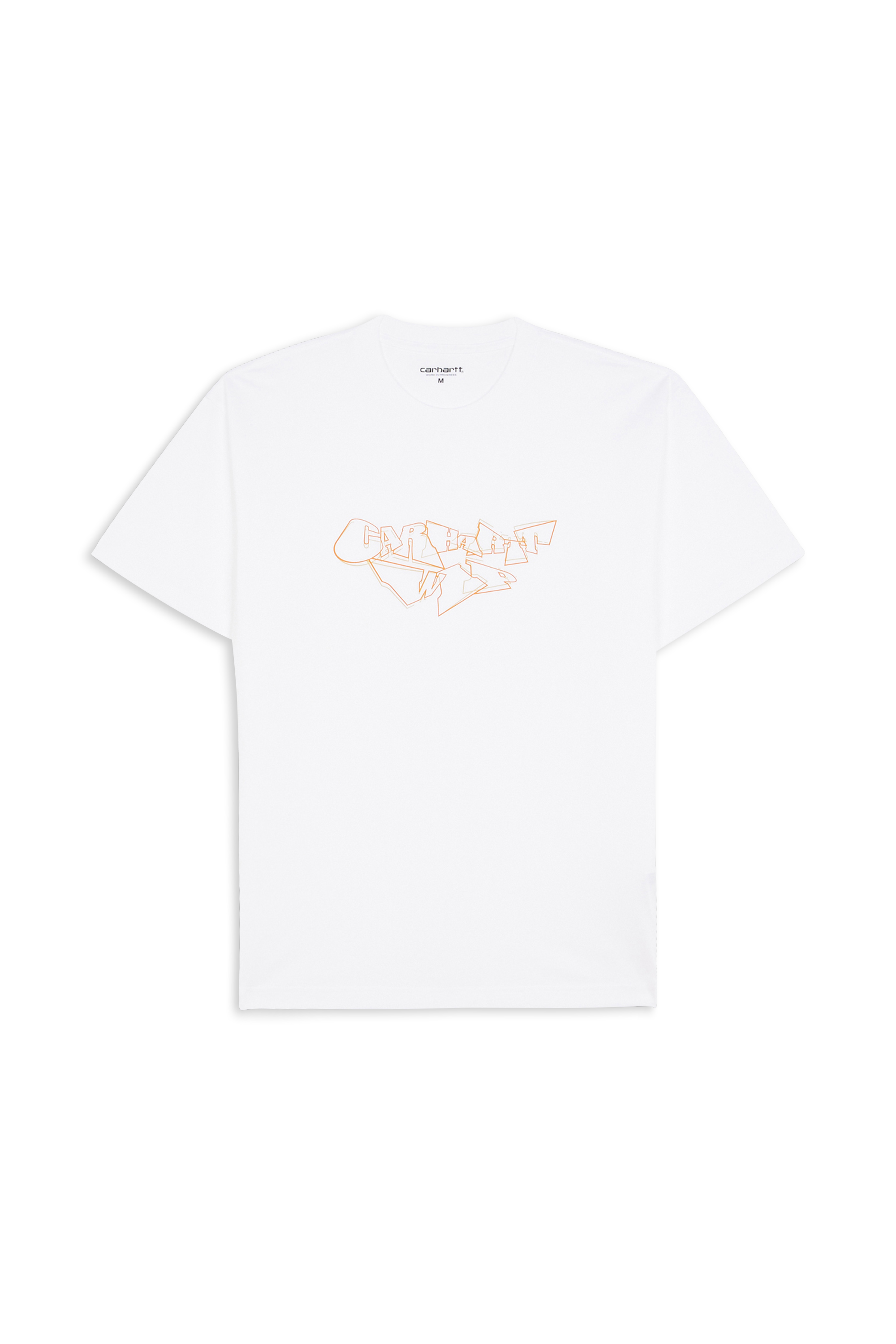 Regular-fit round-neck cotton T-shirt White