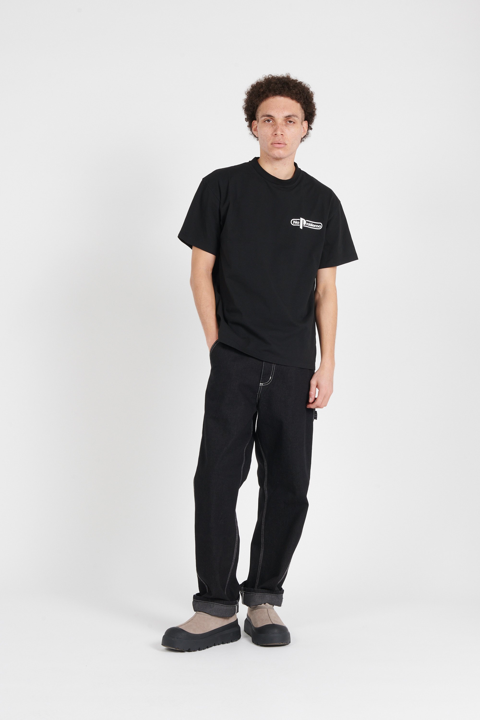 shirt No Limits Ss Tee Black No Problemo | fit Round