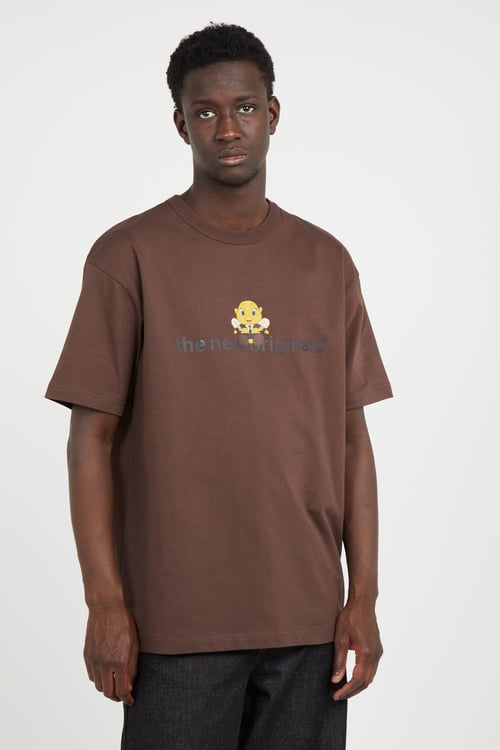 THE NEW ORIGINALS T-shirt Marron