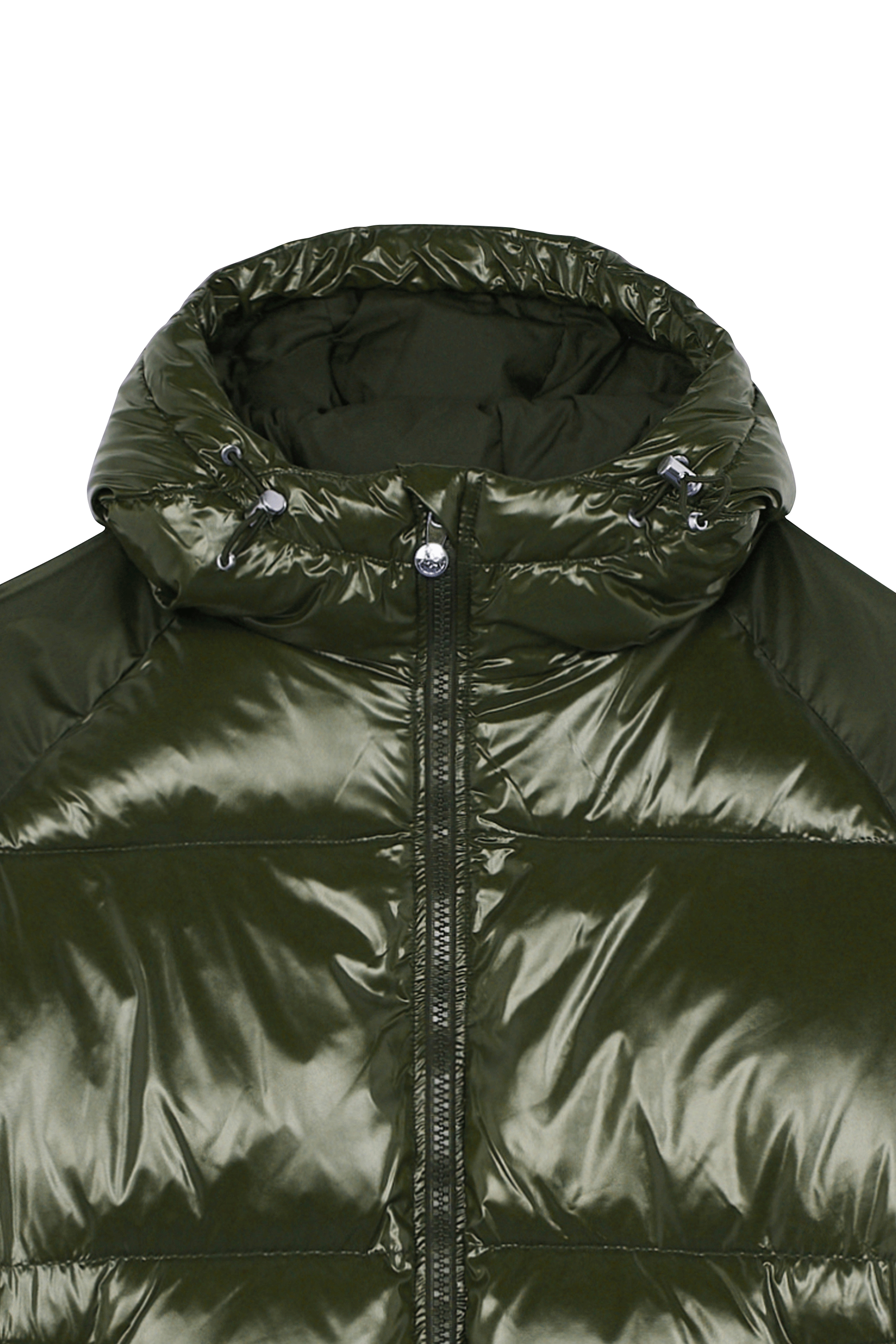 Lightweight quilted padded jacket with high neck PYRENEX Khaki