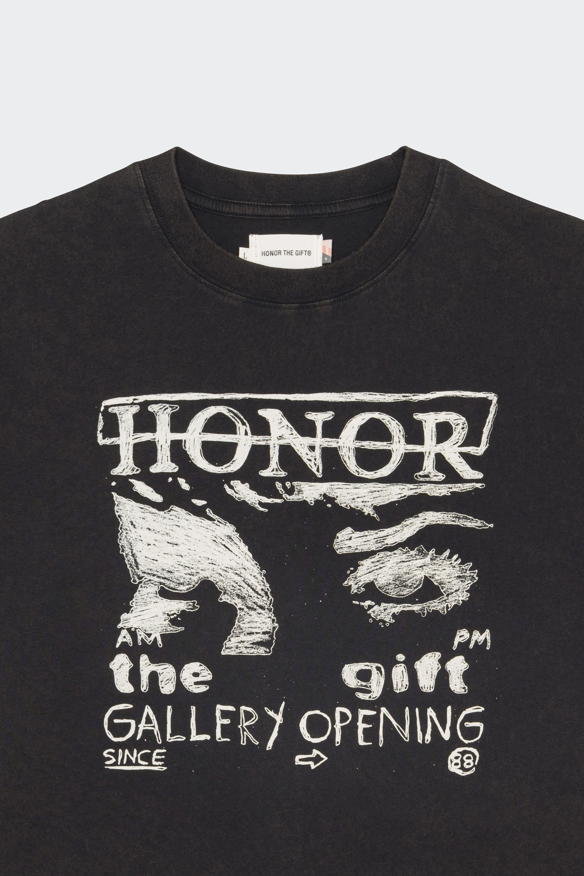 T-shirt | Noir by HONOR THE GIFT T-shirt Noir