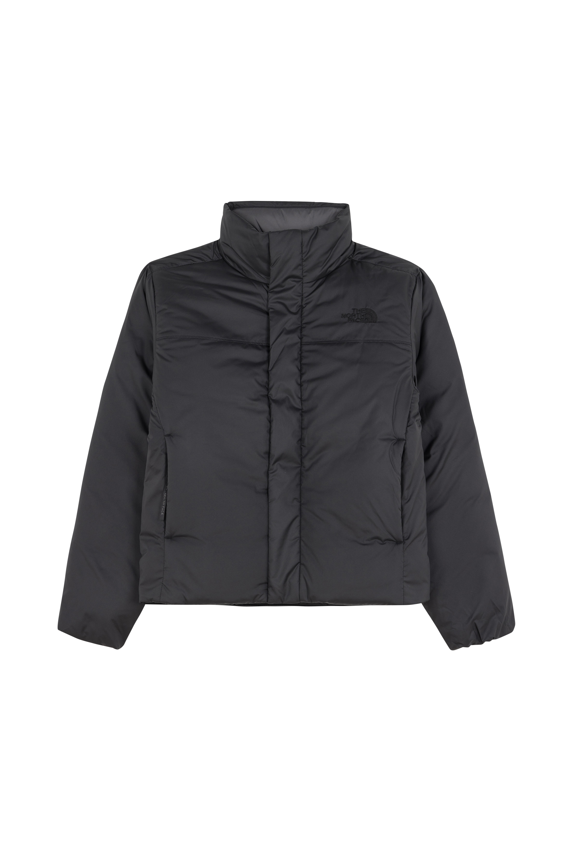 Lightweight quilted padded jacket with high neck THE NORTH FACE Black