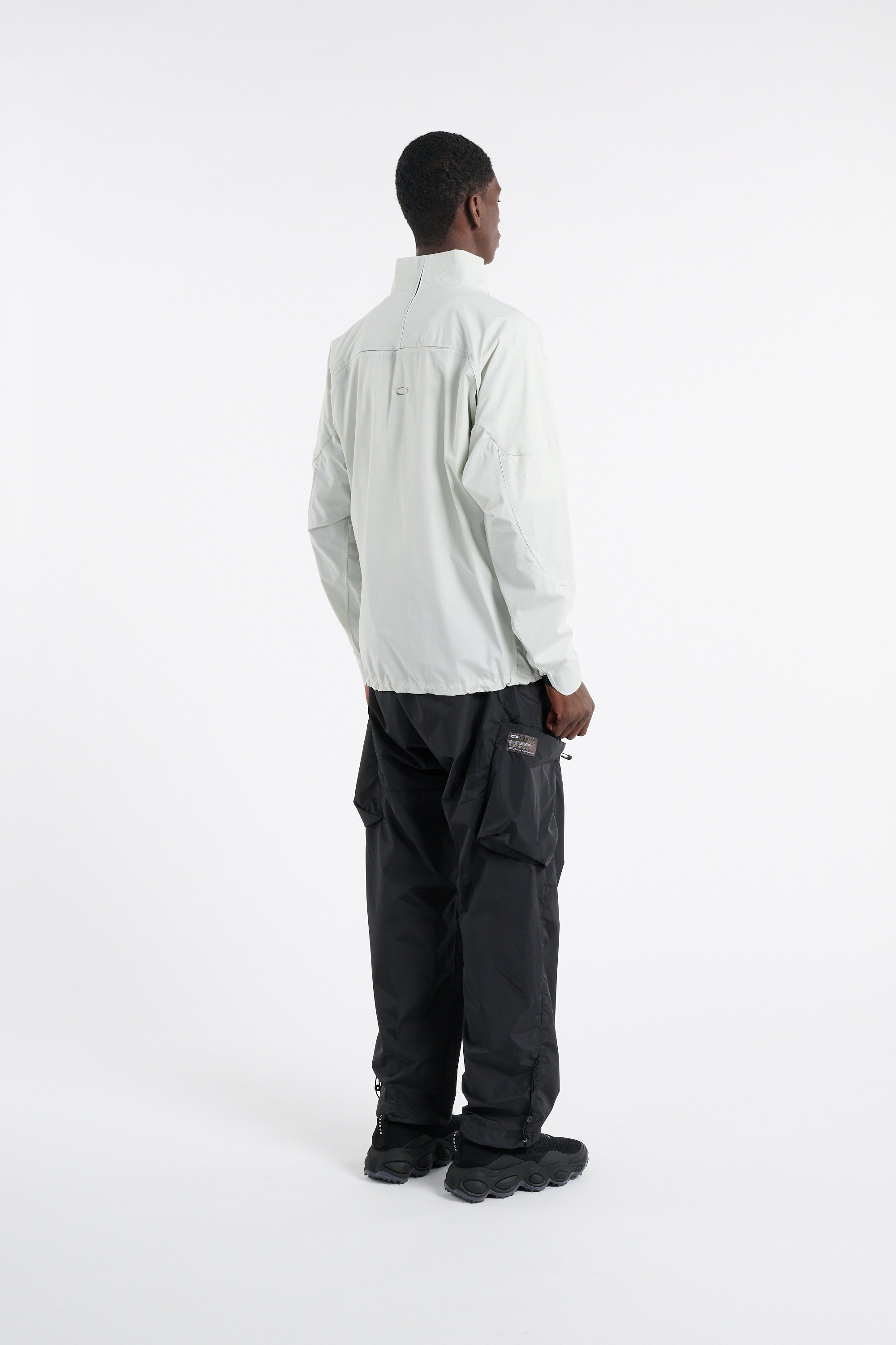 Oversized high-neck jacket | Grey OAKLEY Men