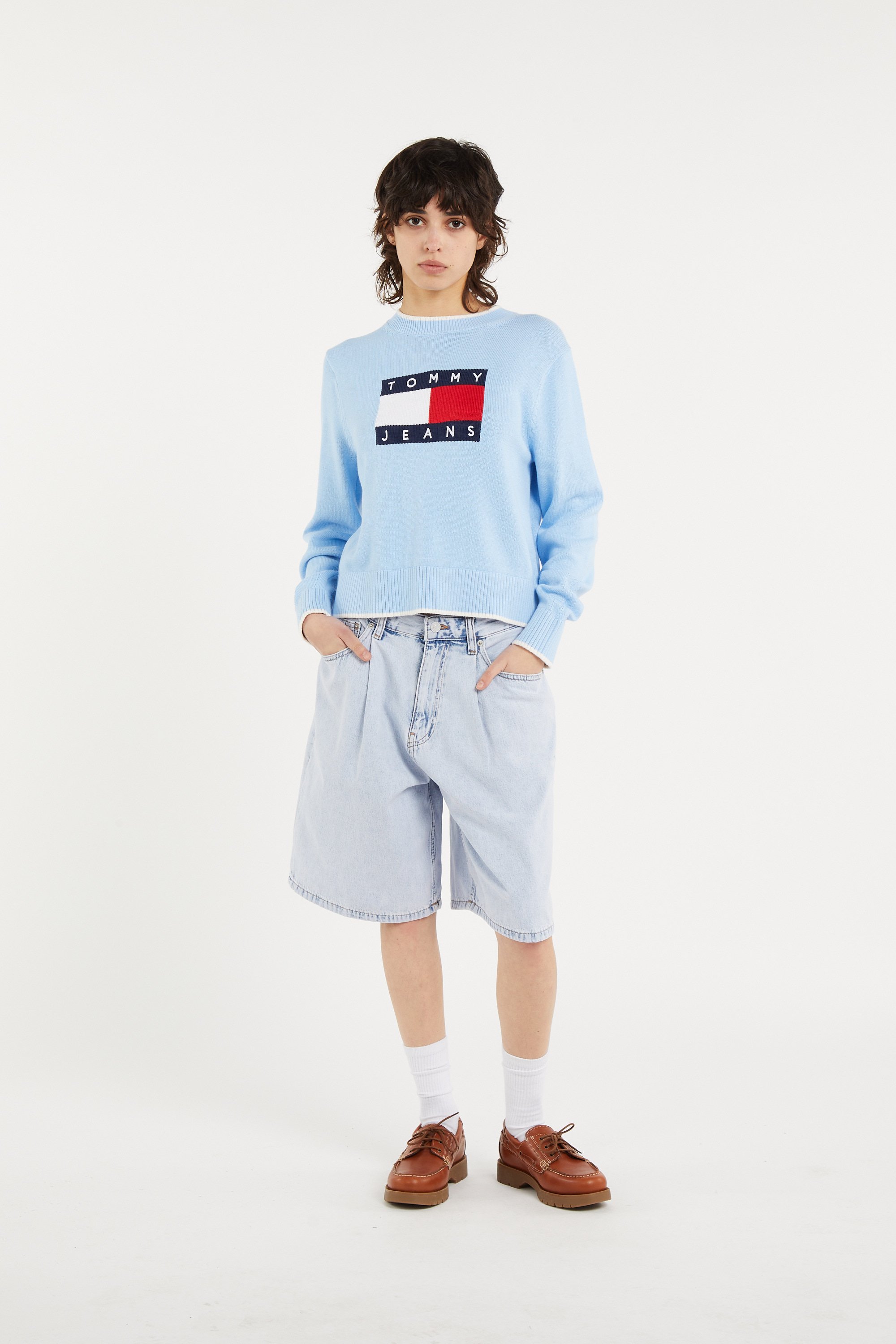 Pull TOMMY JEANS Bleu