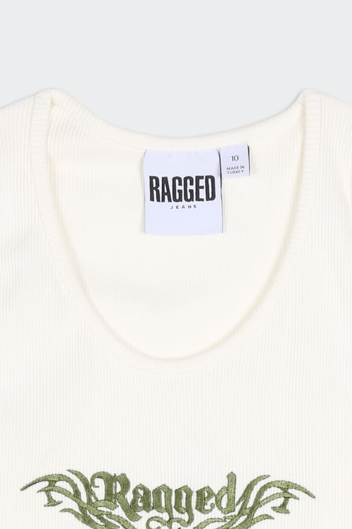 RAGGED PRIEST débardeur Blanc