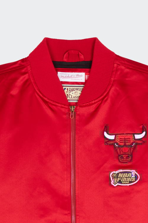 MITCHELL & NESS Bomber Rouge