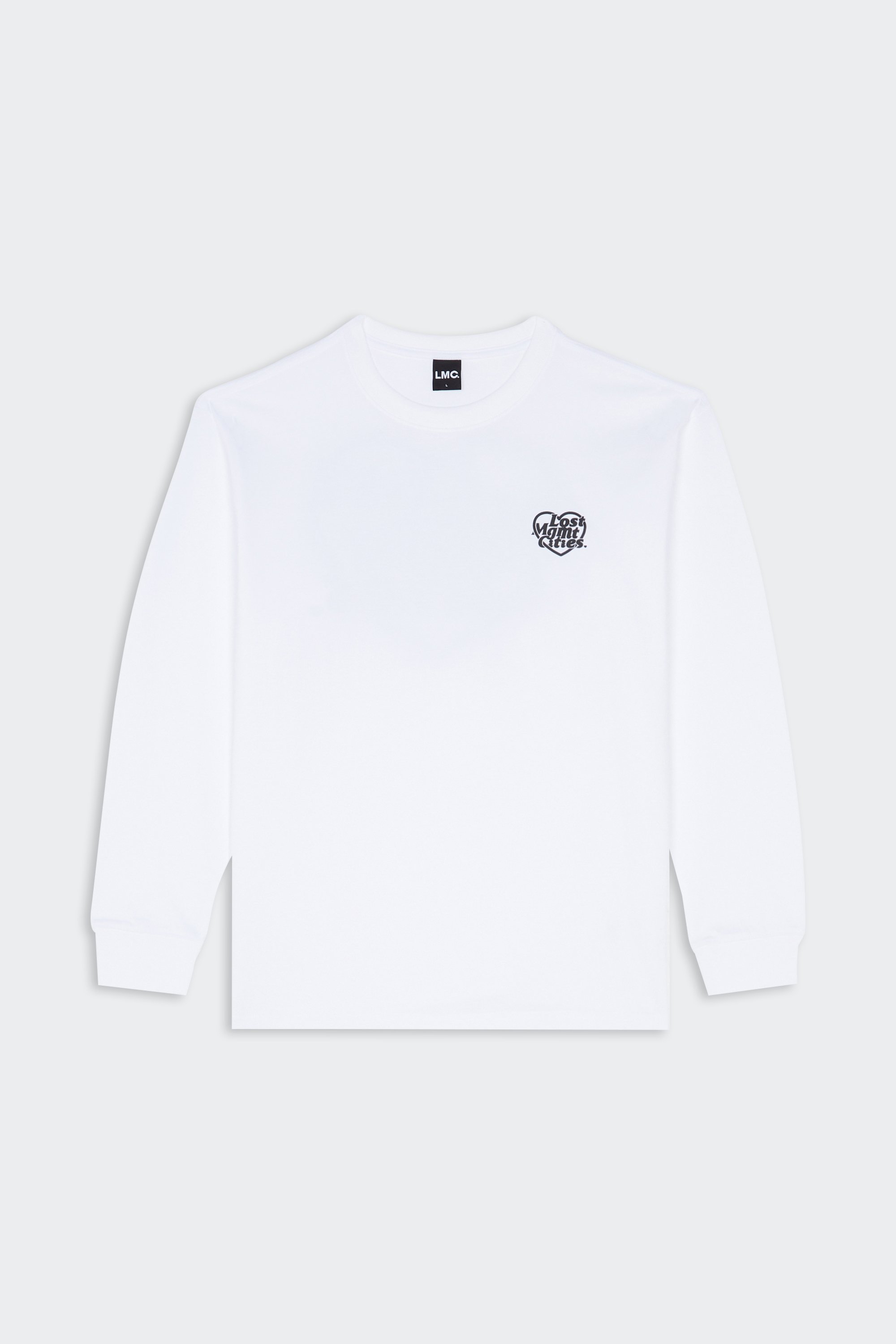 T-shirt | White by LOST MANAGEMENT CITIES T-shirt White