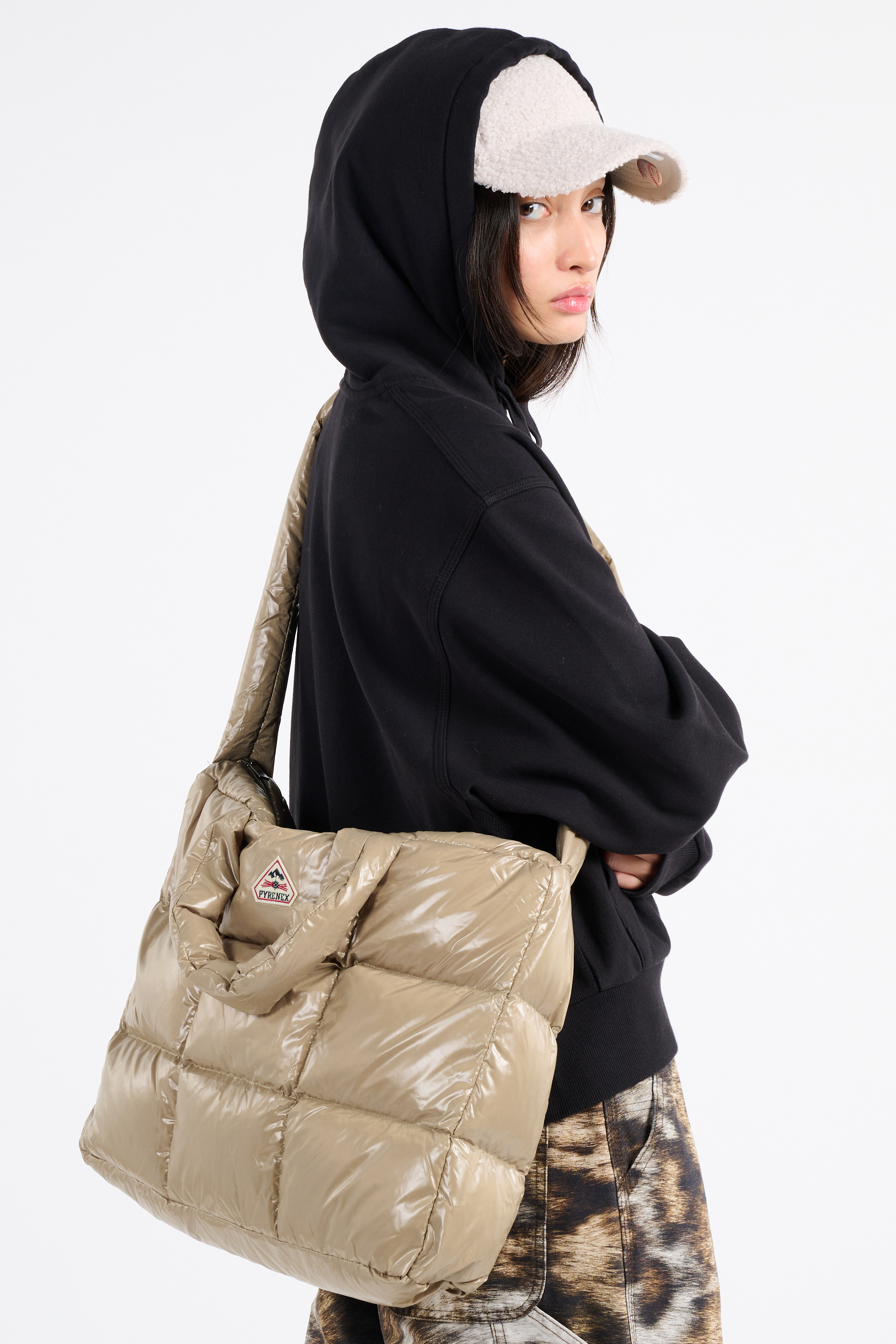Sac shopping Beige