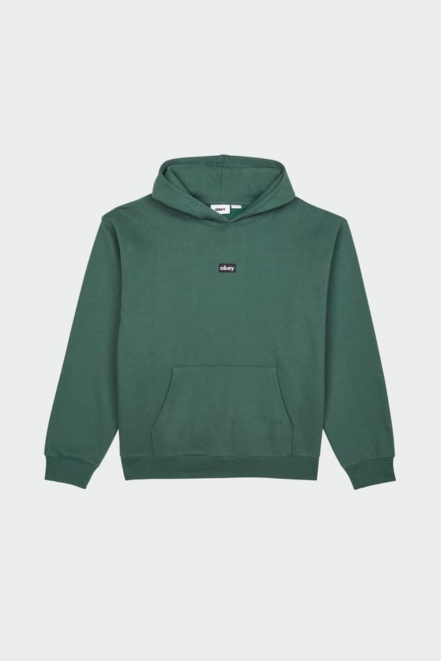 Hoodie Green Obey Man Citadium