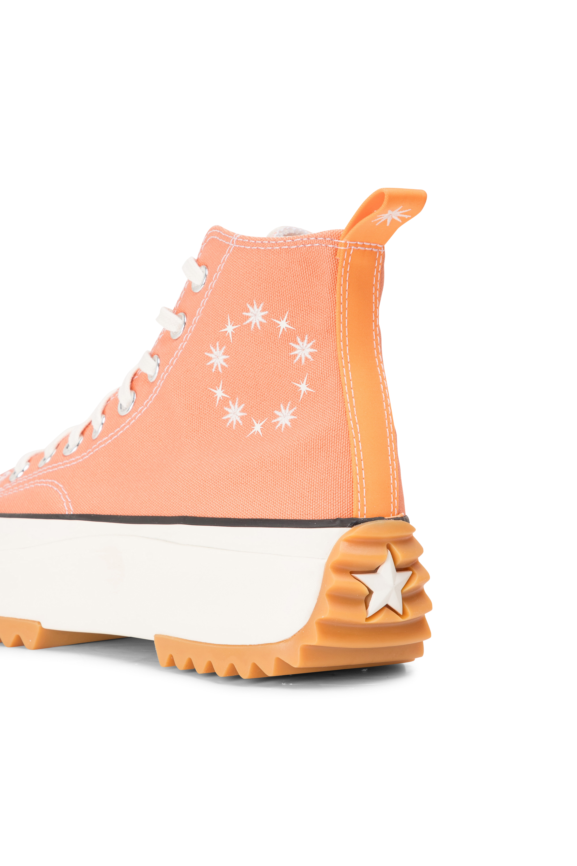 baskets montantes Orange