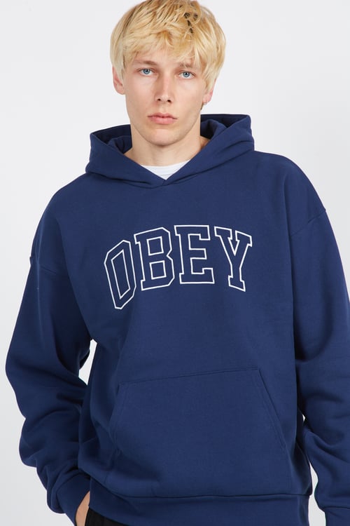 OBEY Hoodie Bleu