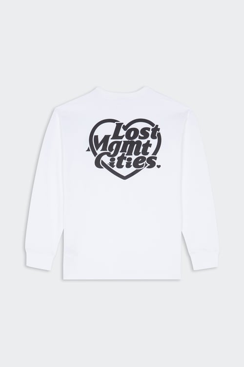 LOST MANAGEMENT CITIES T-shirt Blanc