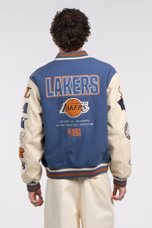 NEW ERA Bomber jacket Blue