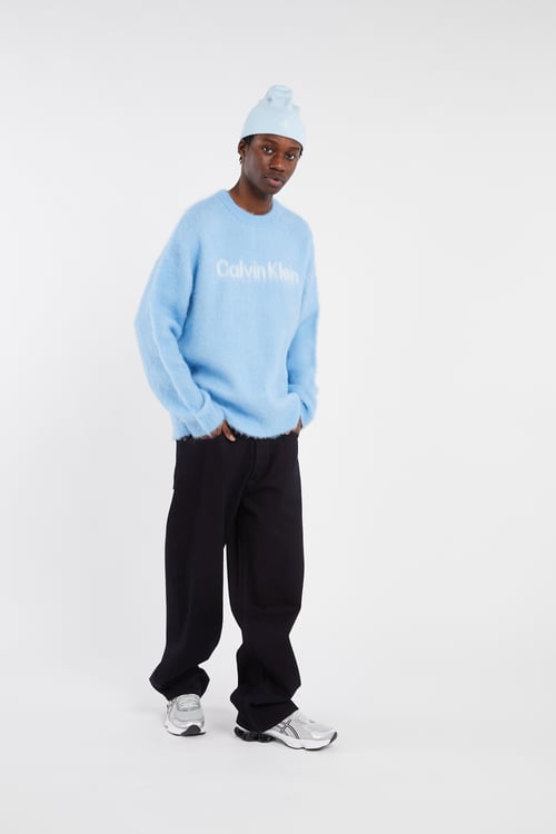 CALVIN KLEIN Pull Bleu