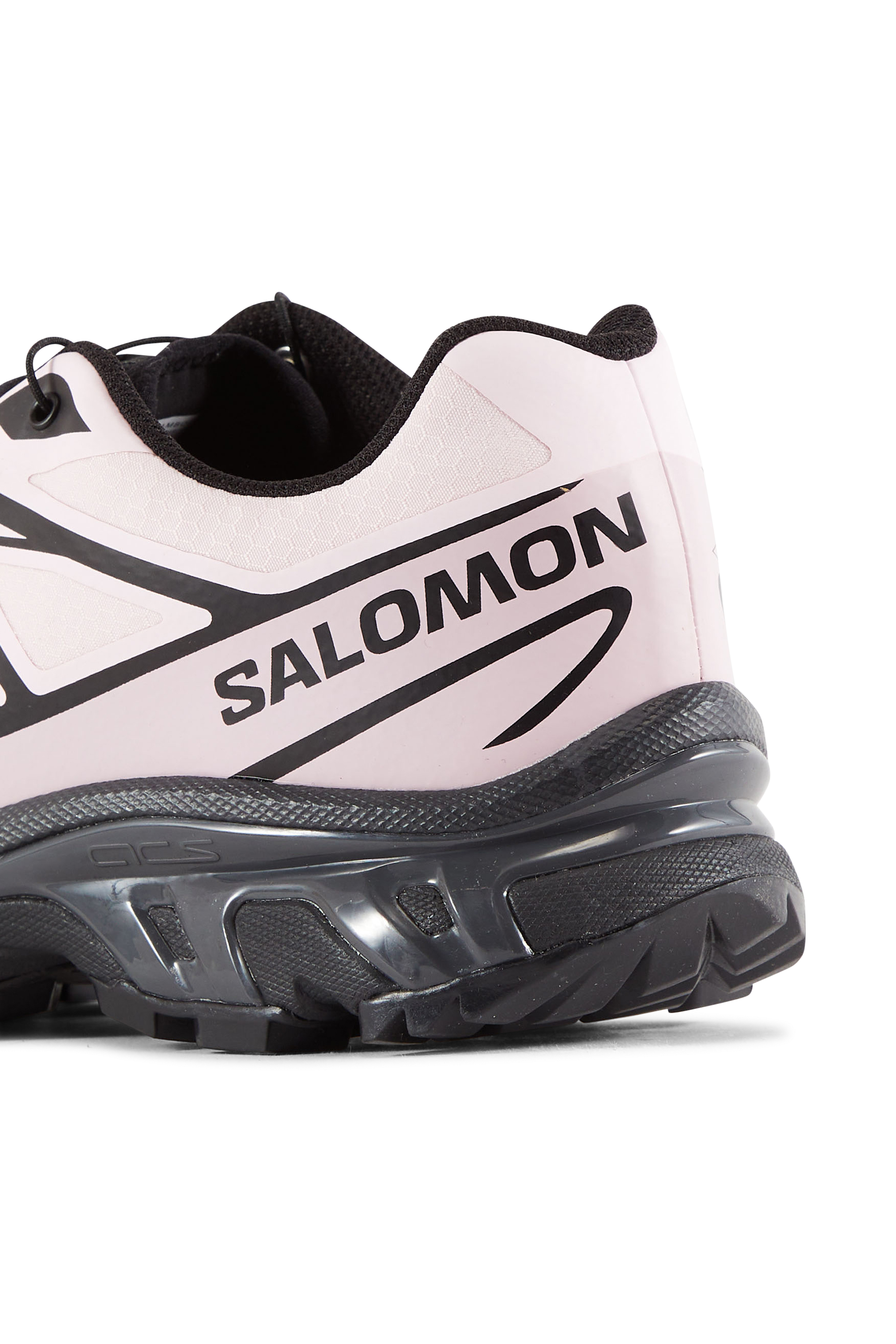 Men?s Storm 96 LO fabric and leather sneakers | Pink SALOMON Men