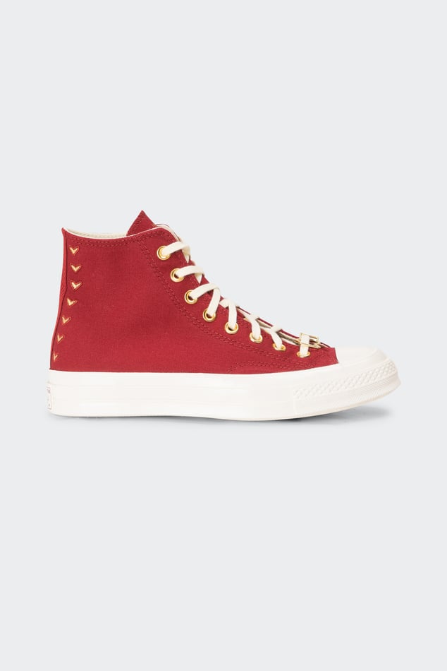 Converse montante femme rouge shop
