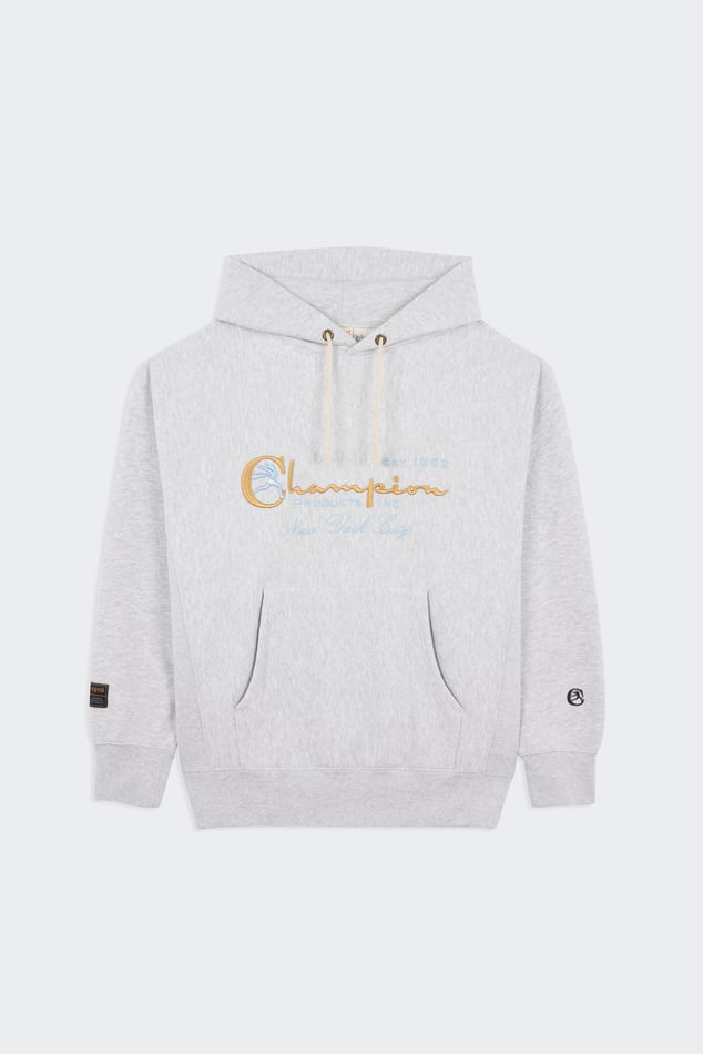 Hoodie gris champion sale