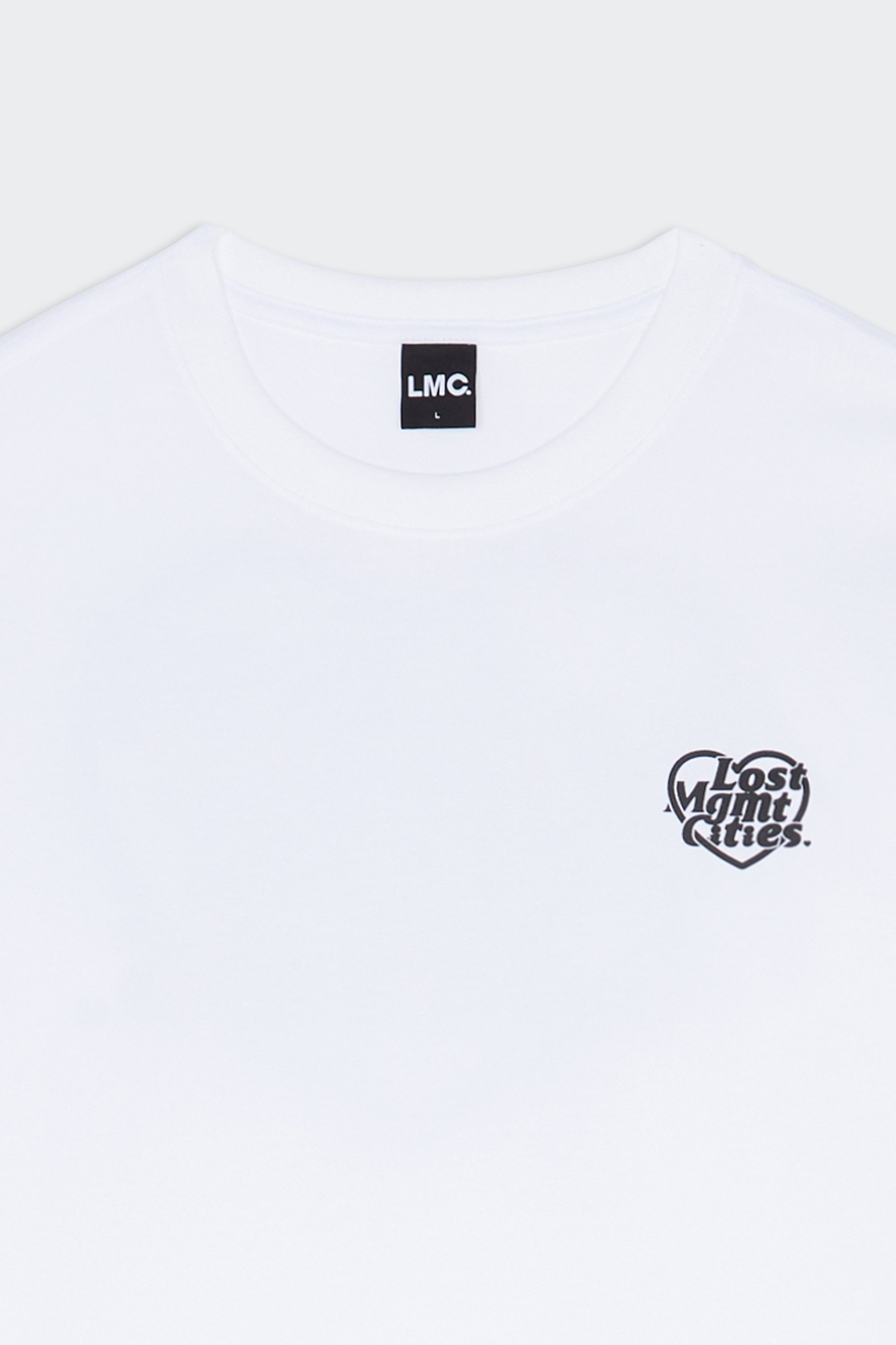 T-shirt | White by LOST MANAGEMENT CITIES T-shirt White