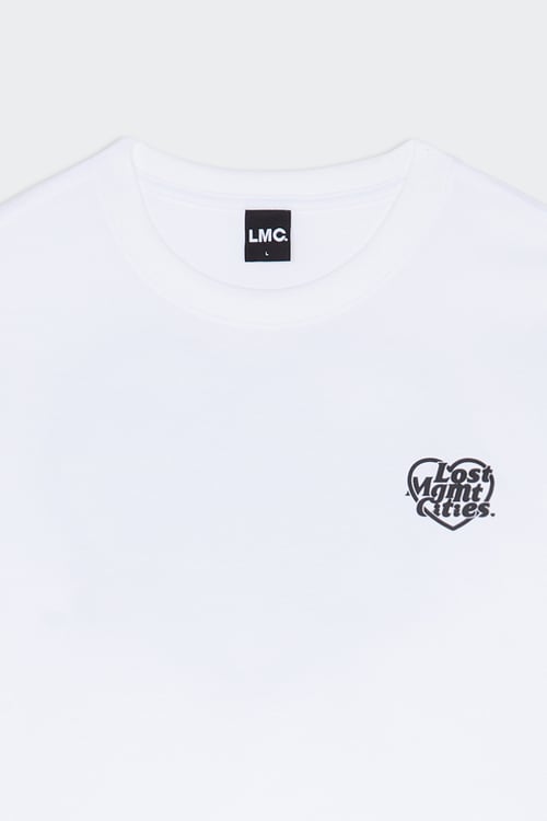 LOST MANAGEMENT CITIES T-shirt Blanc