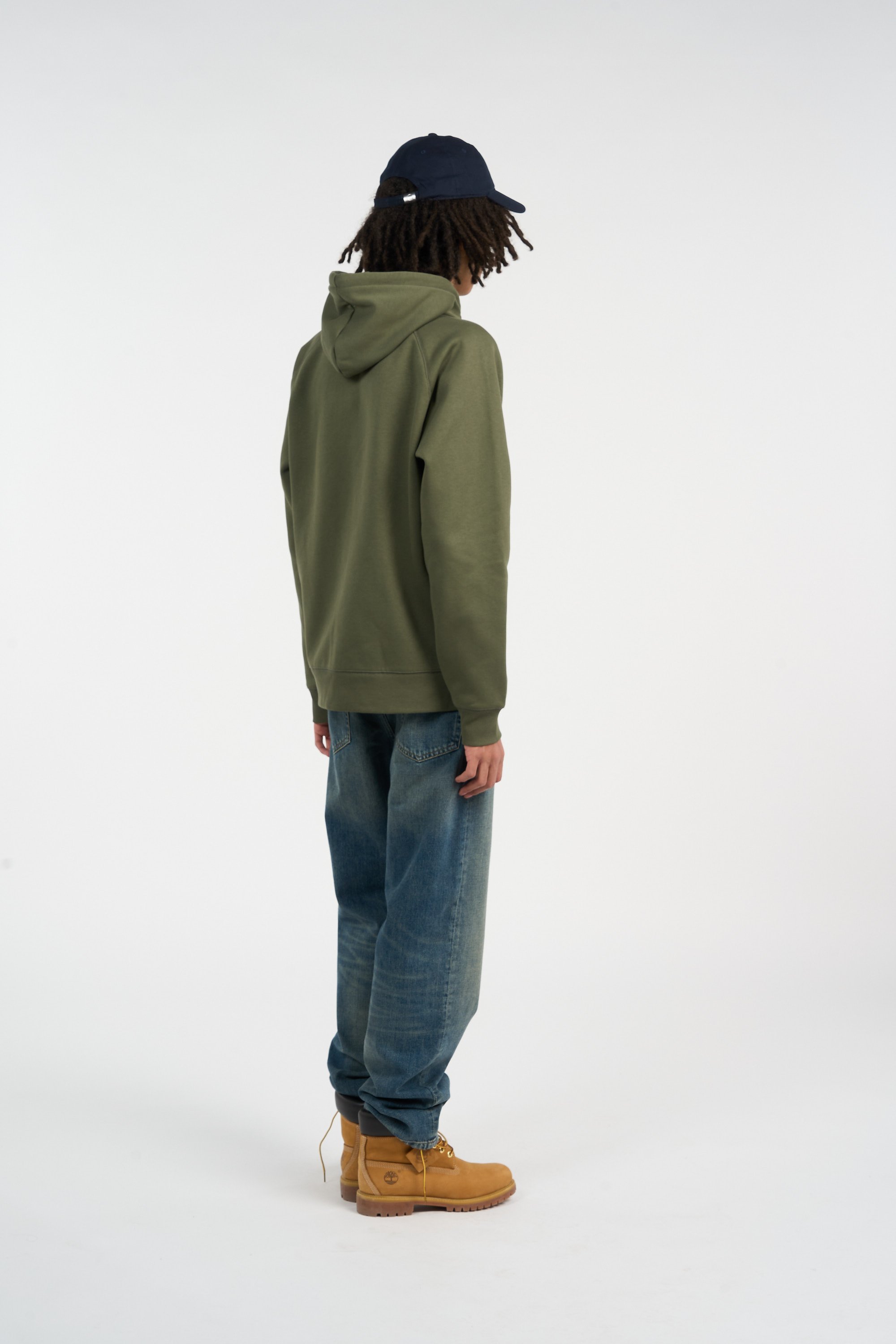 Zip-up hoodie Khaki