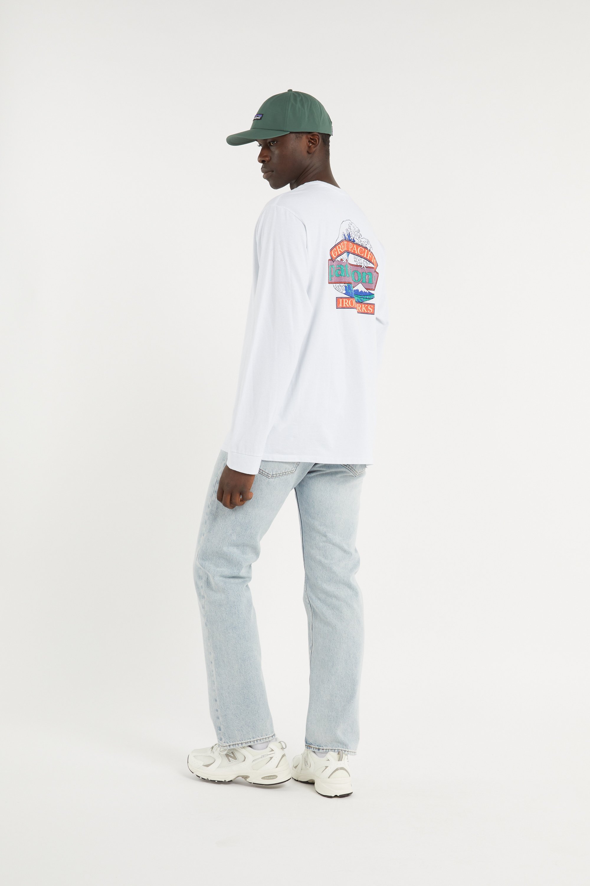 T-shirt | Blanc PATAGONIA Homme