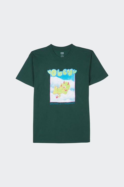 OBEY T-shirt Vert