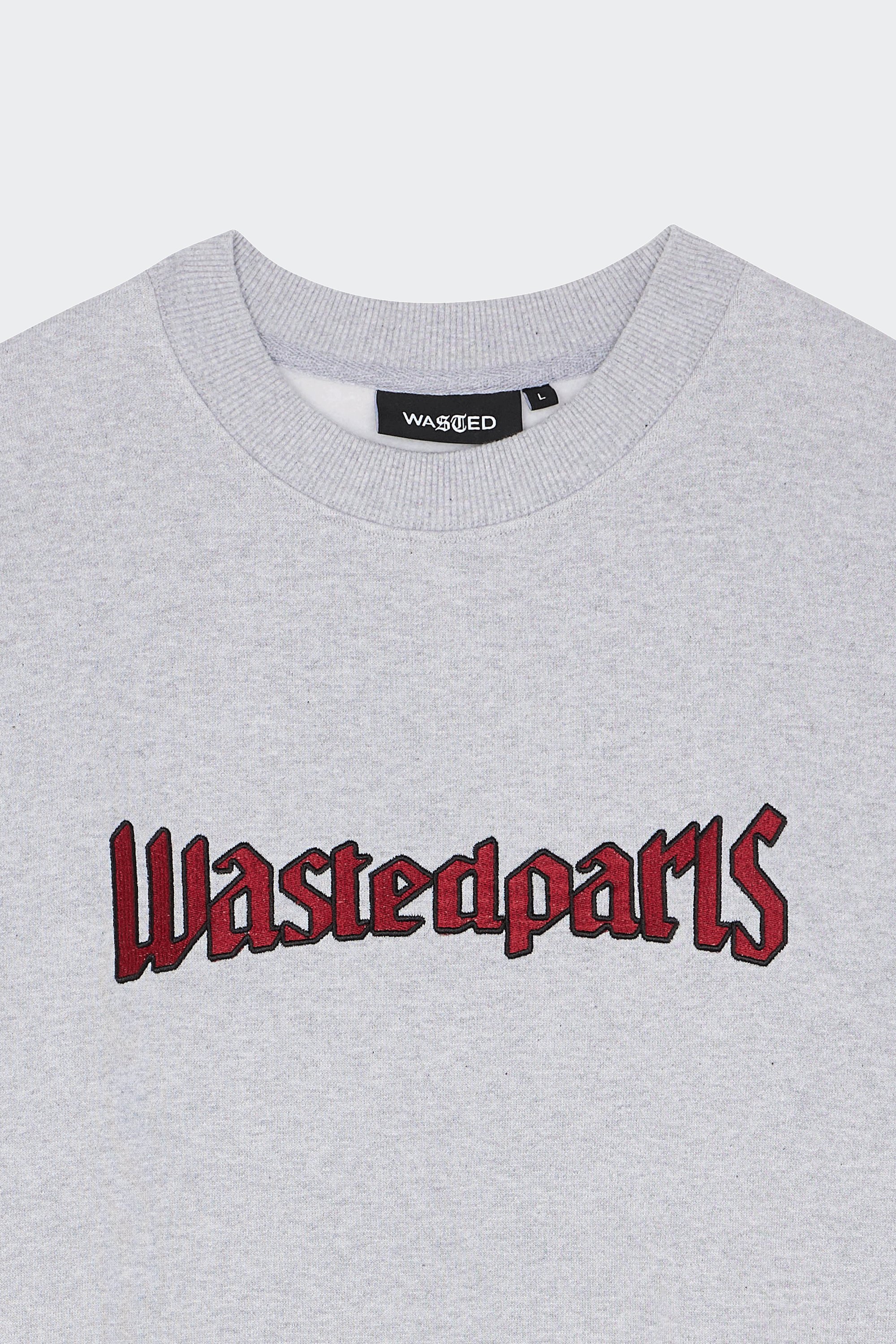 sweatshirt | Grey by WASTED sweatshirt Grey