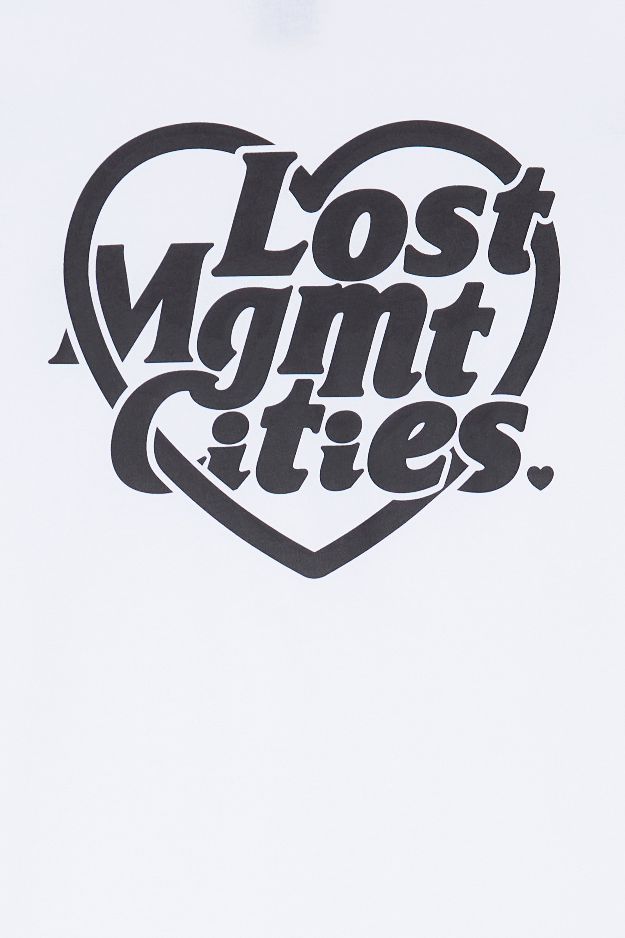 T-shirt | White by LOST MANAGEMENT CITIES T-shirt White