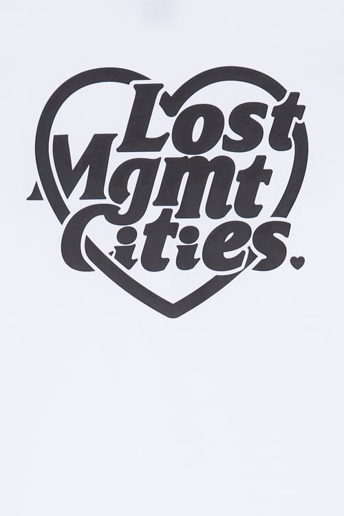 LOST MANAGEMENT CITIES T-shirt Blanc