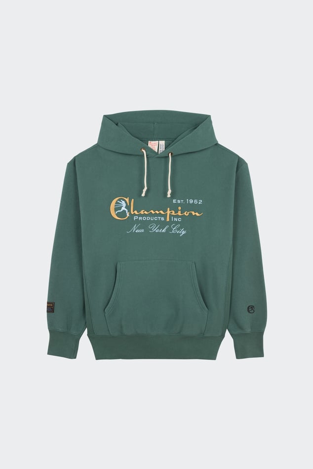 Hoodie champion vert hotsell