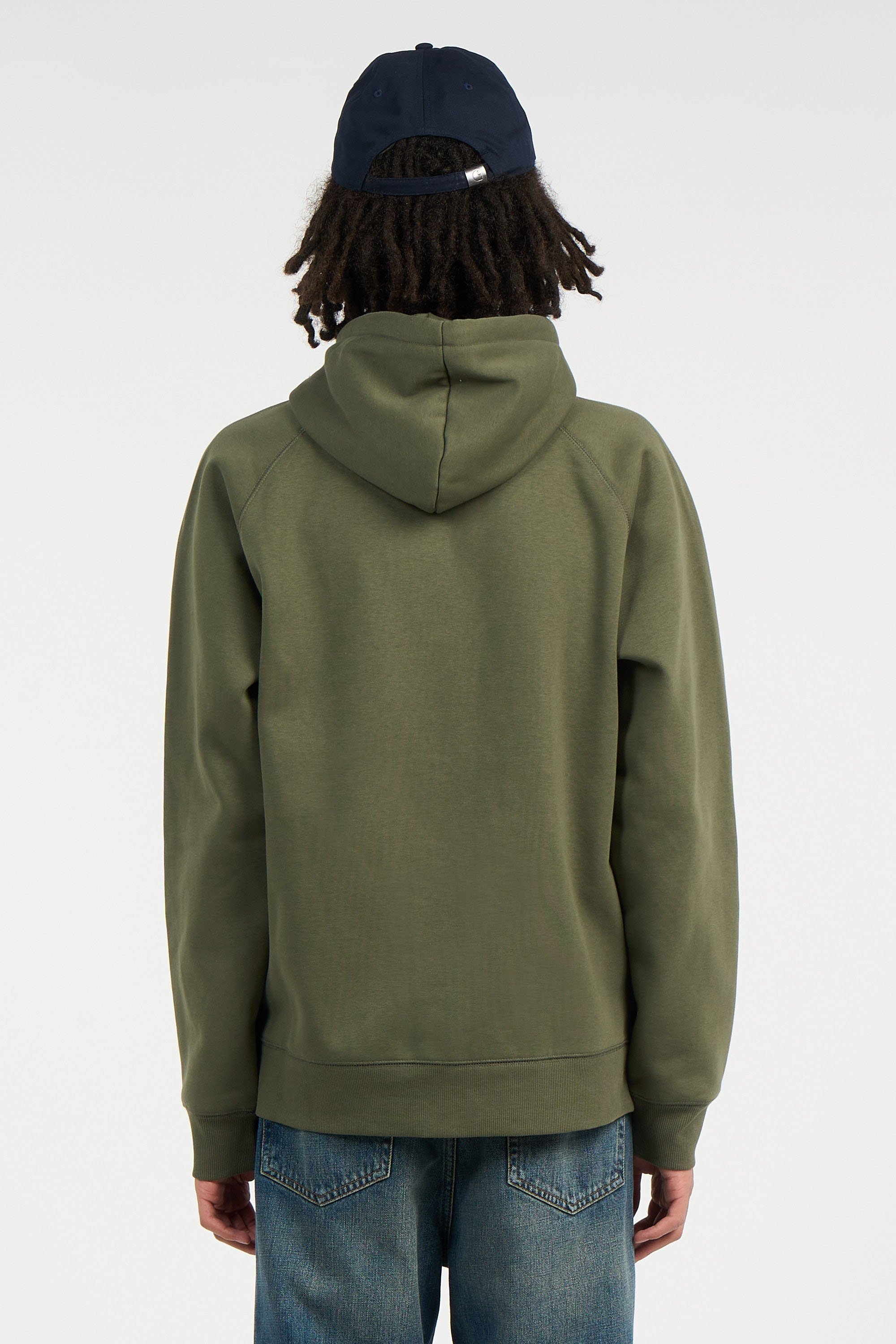 Zip-up hoodie Khaki