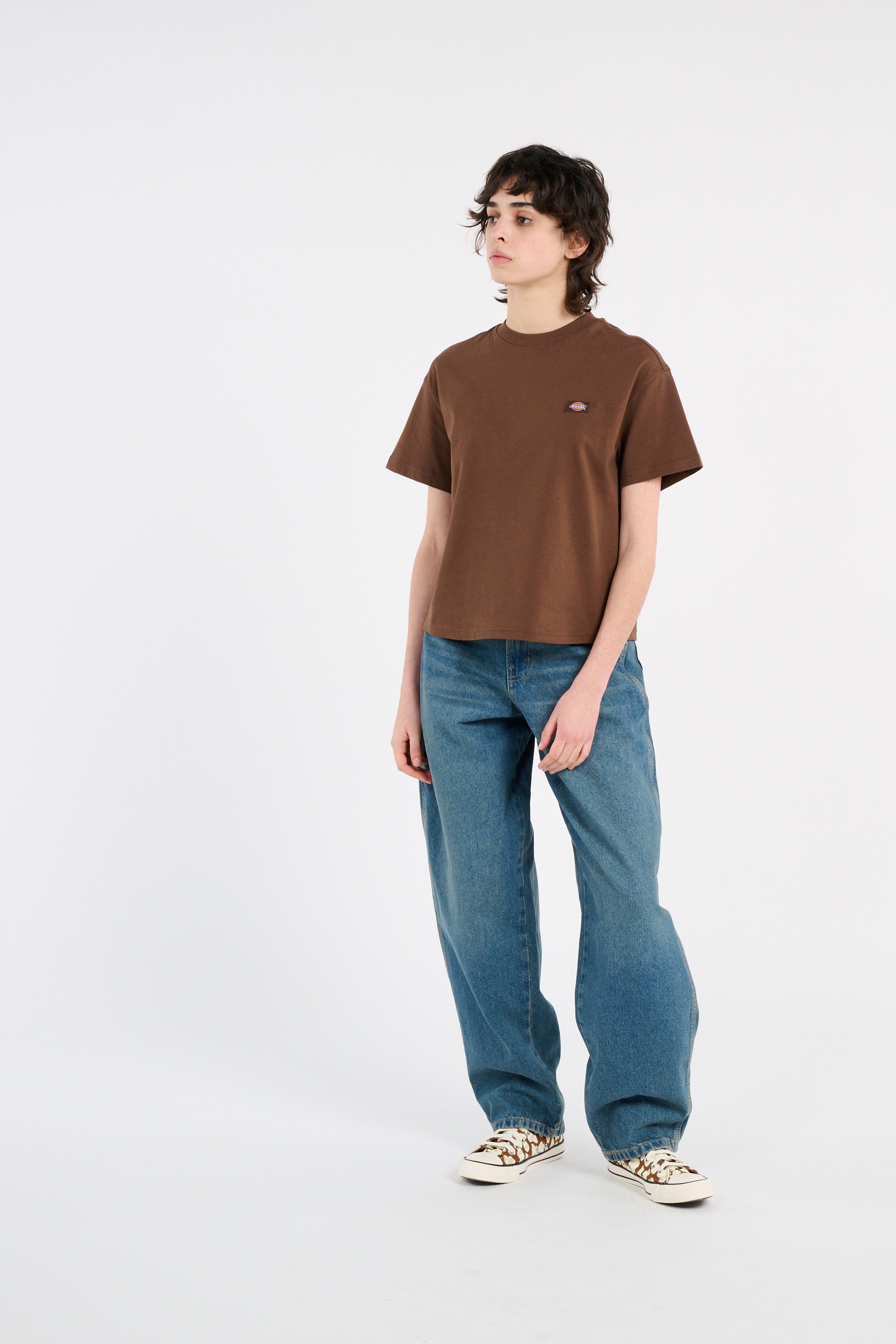 T-shirt DICKIES Marron