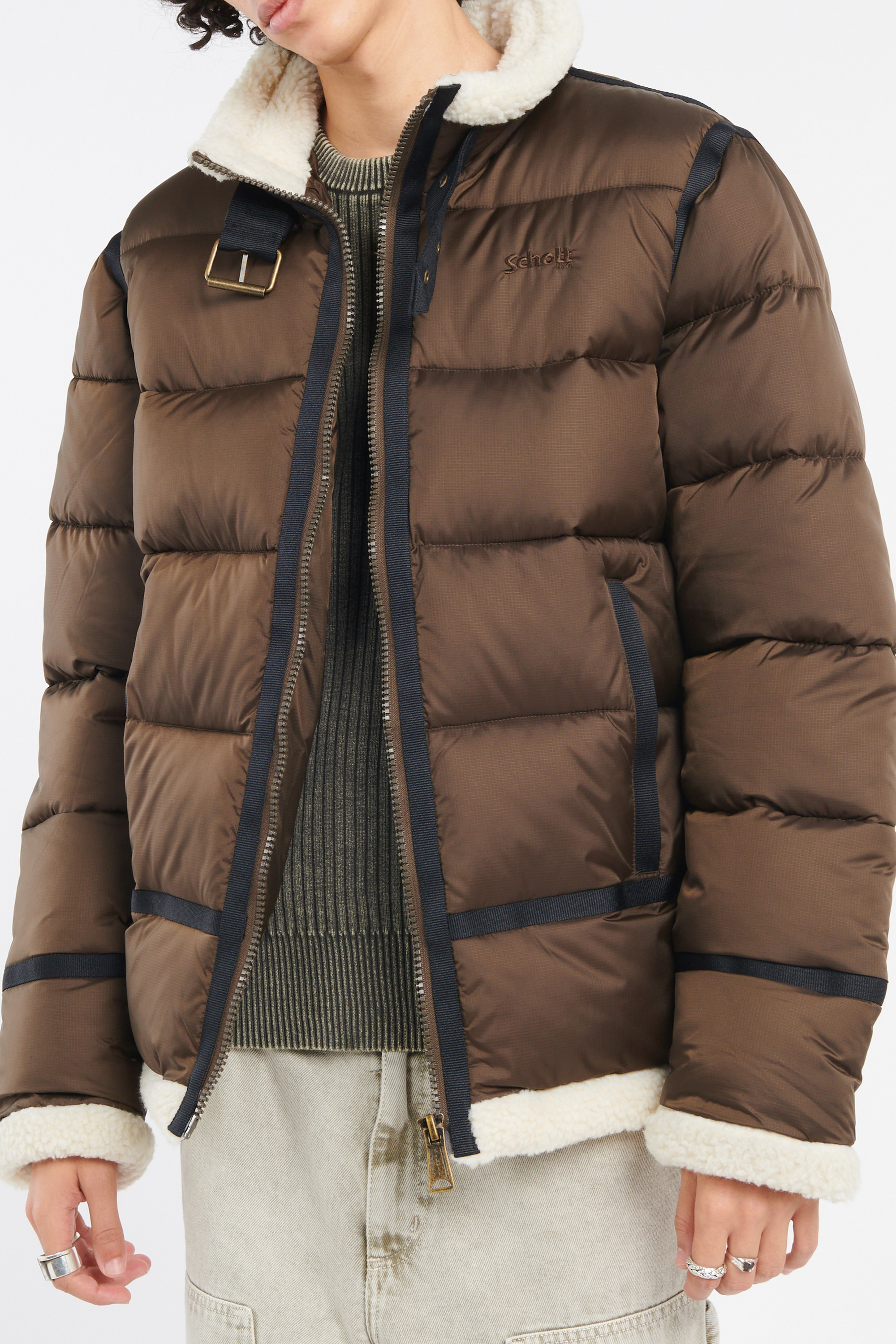 Doudoune | Marron SCHOTT Homme