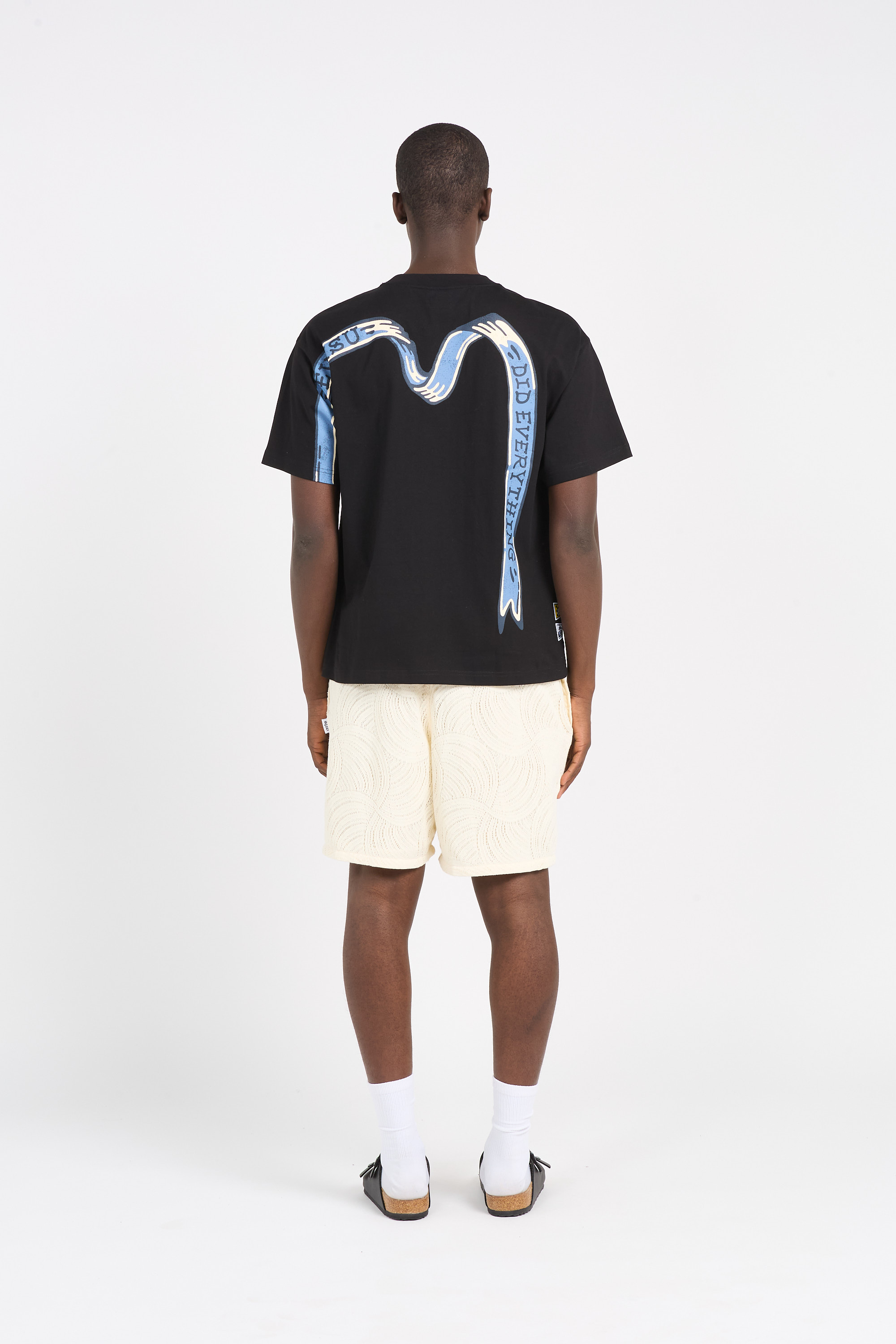 Sandales plates Noir