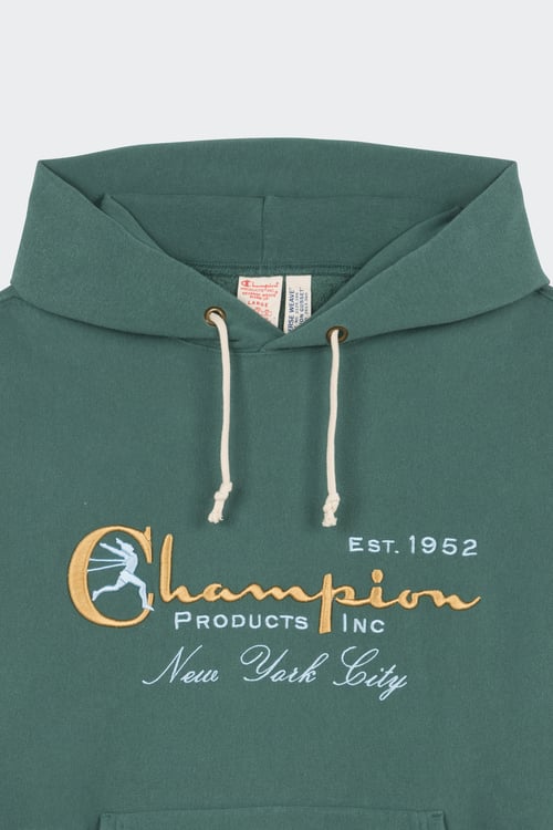 CHAMPION Hoodie Vert