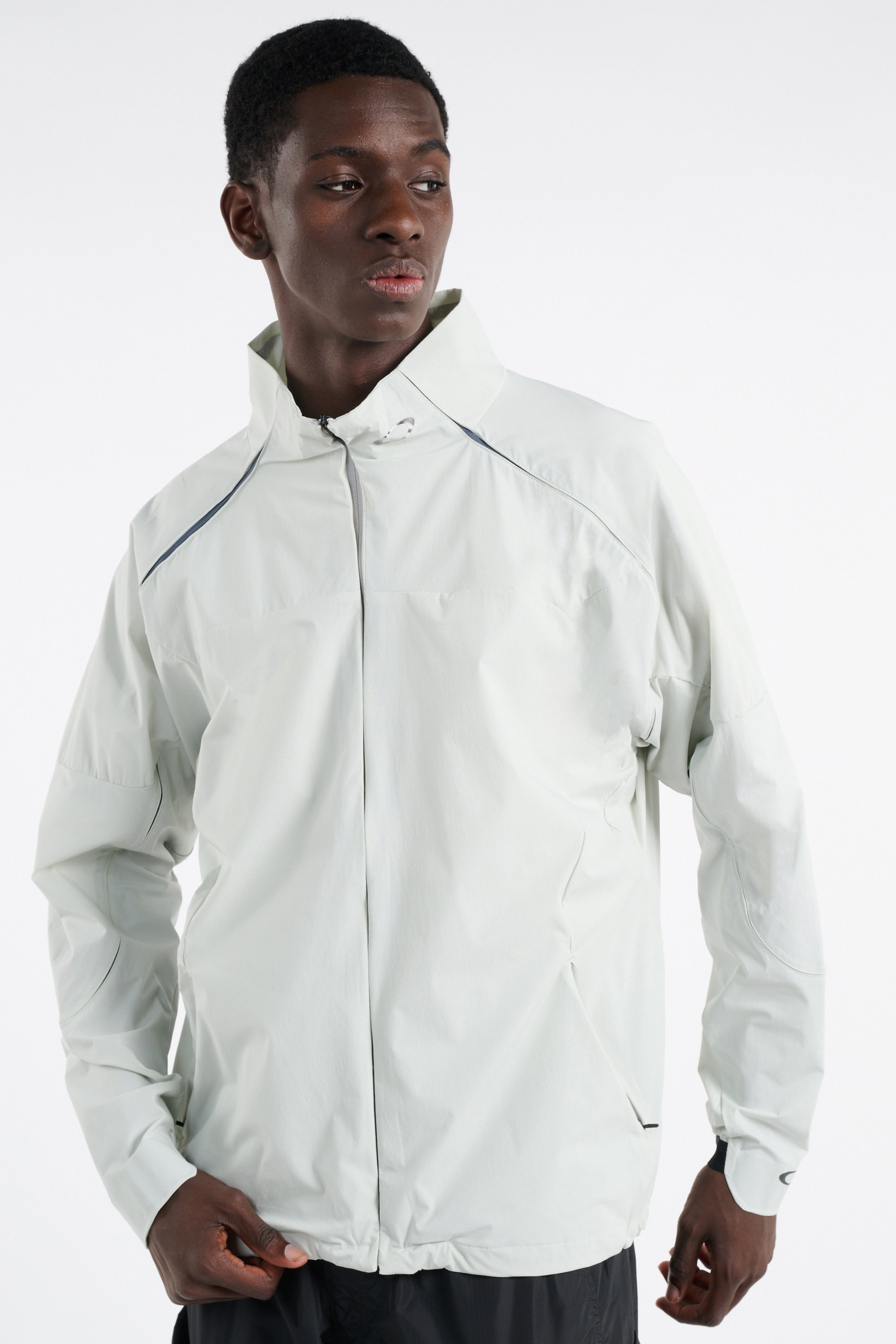 Oversized high-neck jacket | Grey OAKLEY Men