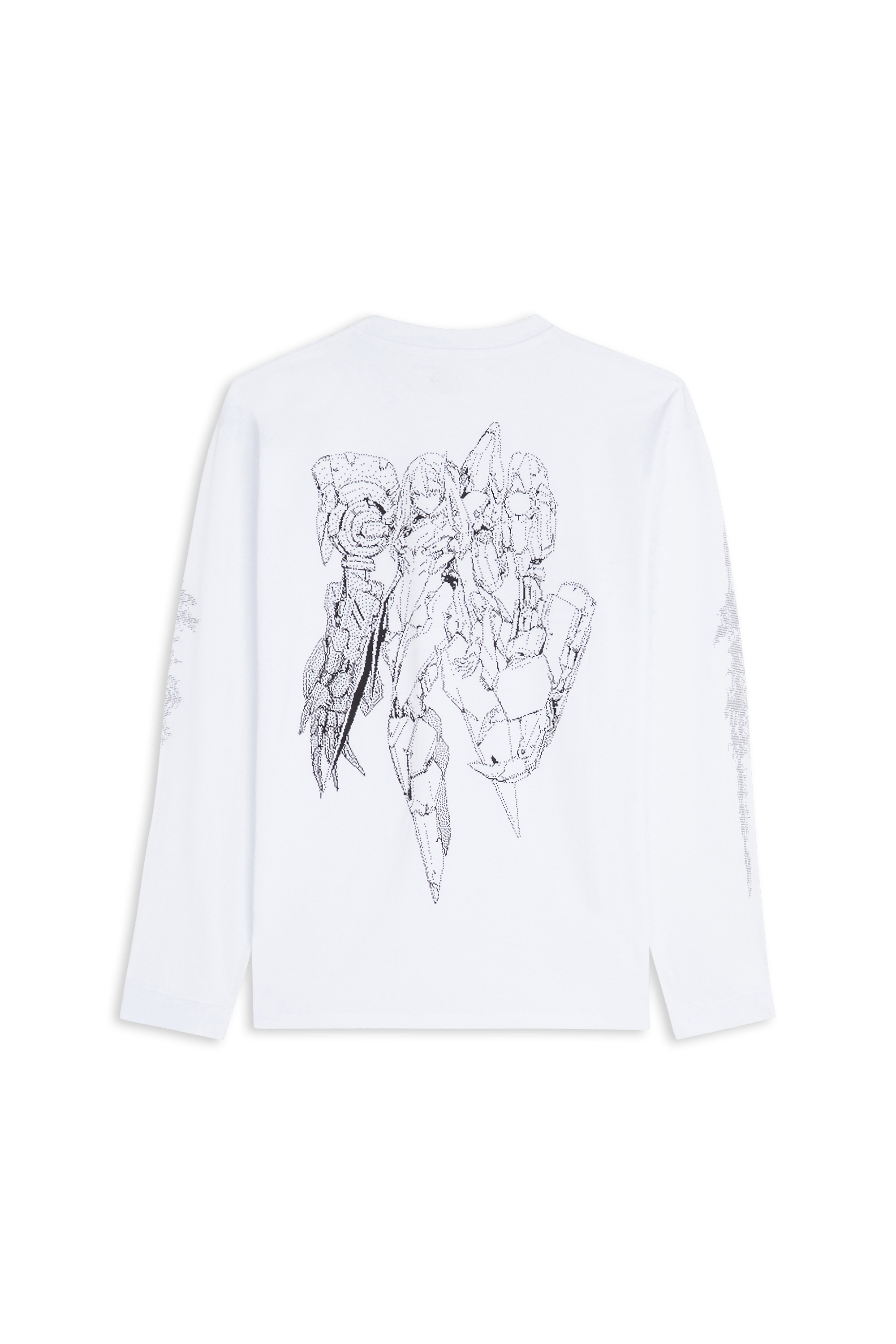 Regular-fit round-neck cotton T-shirt EDWIN White