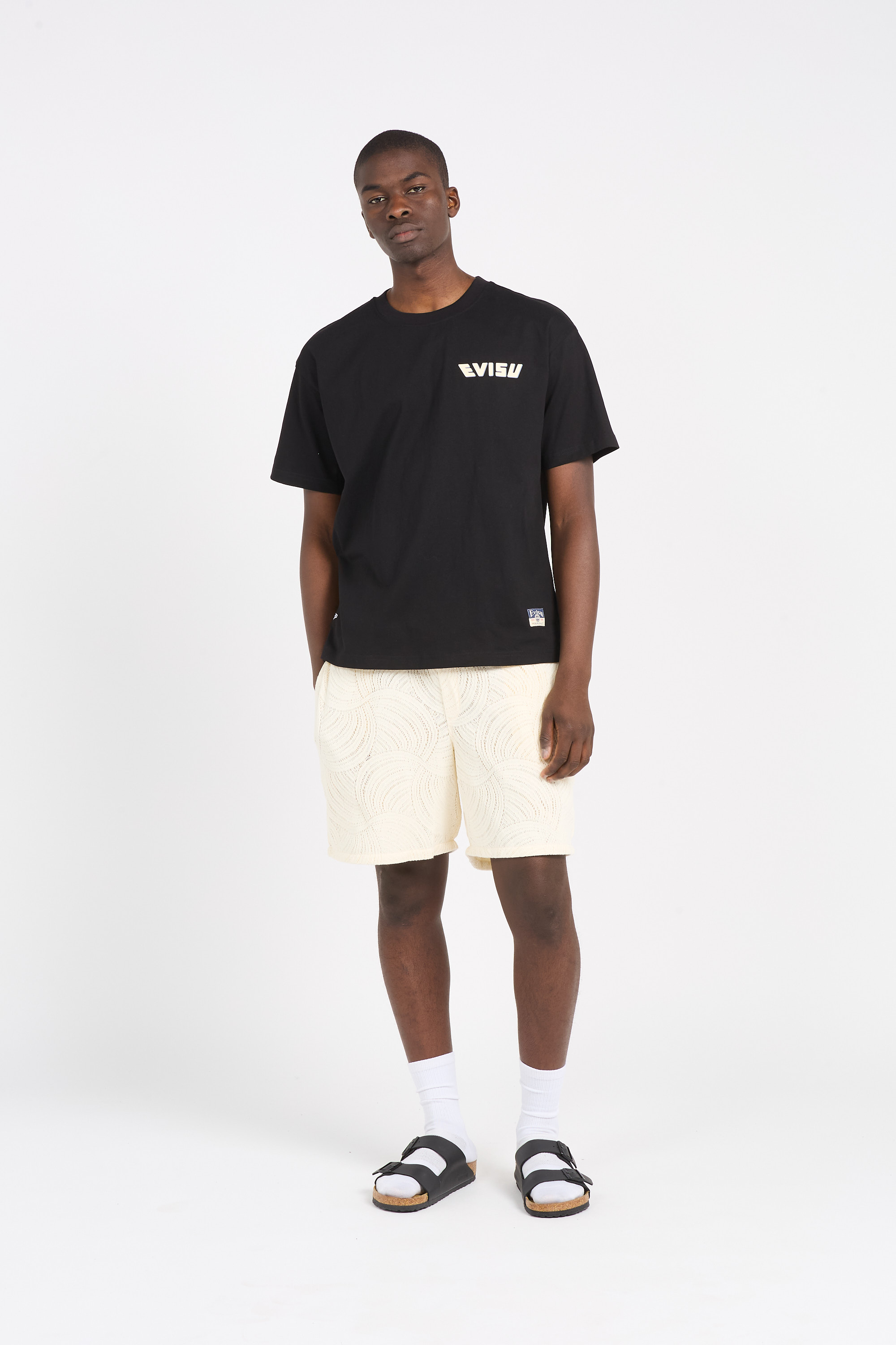 Sandales plates Noir