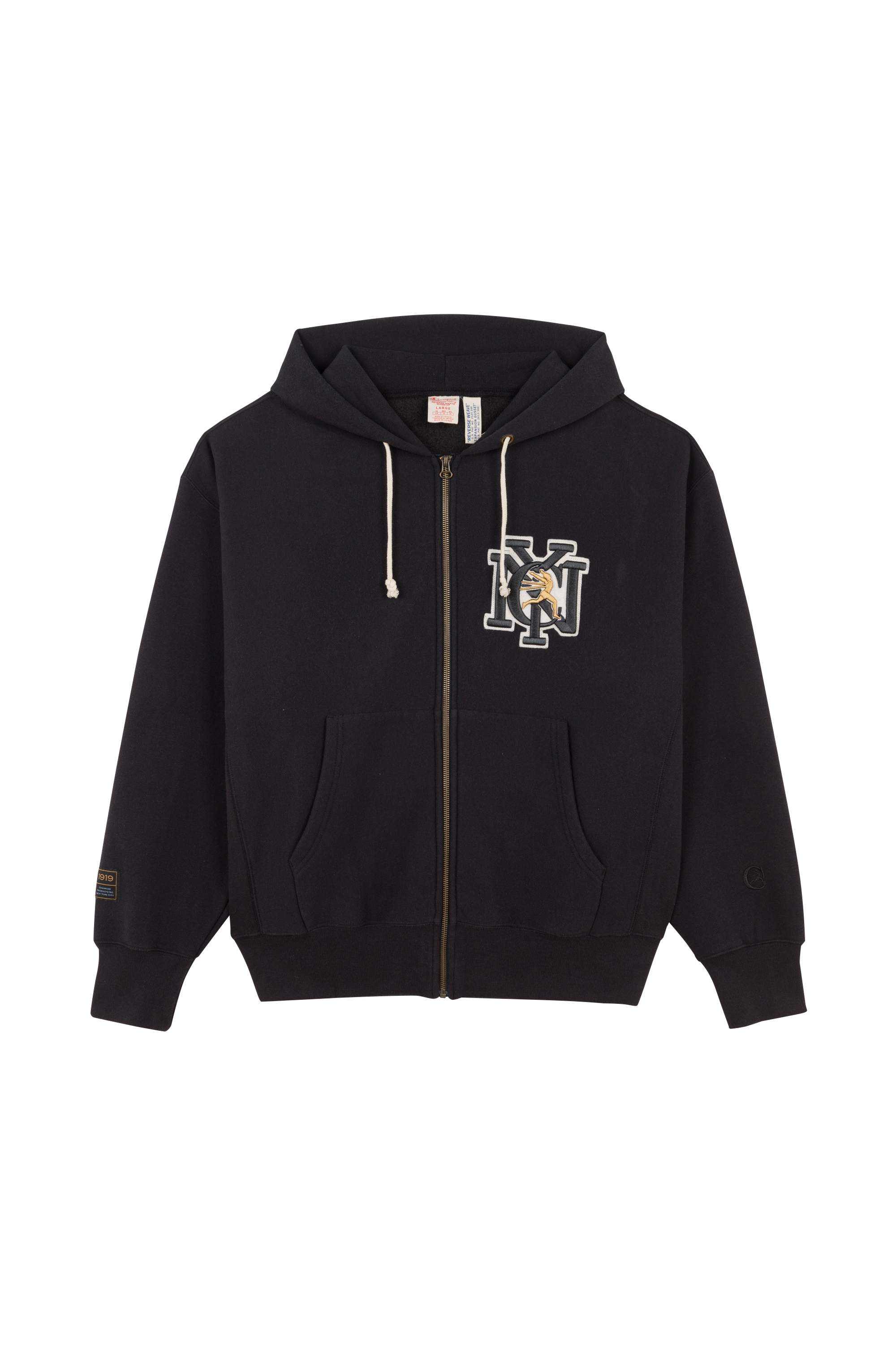 Hoodie zippé Noir