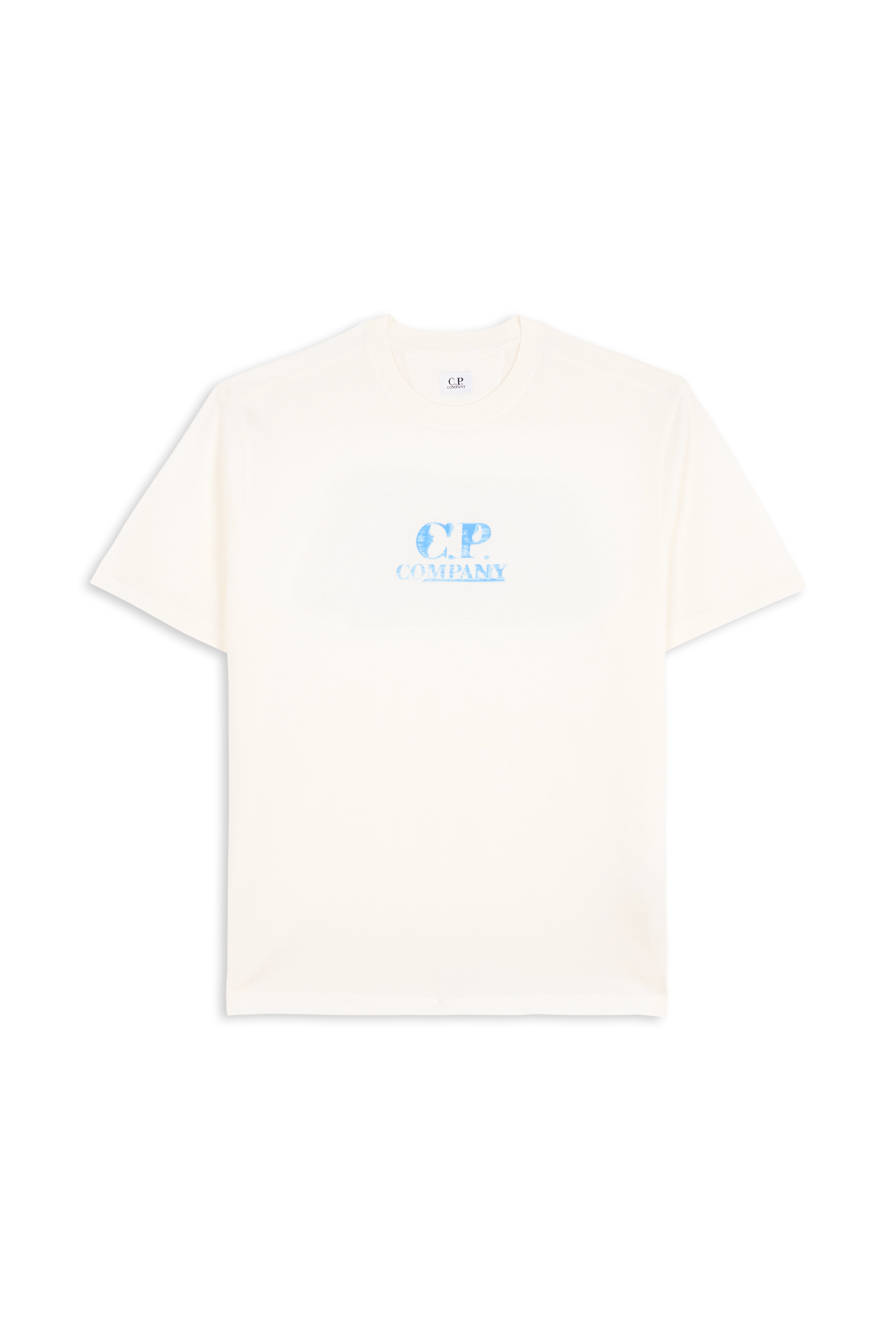 Regular-fit round-neck cotton T-shirt White