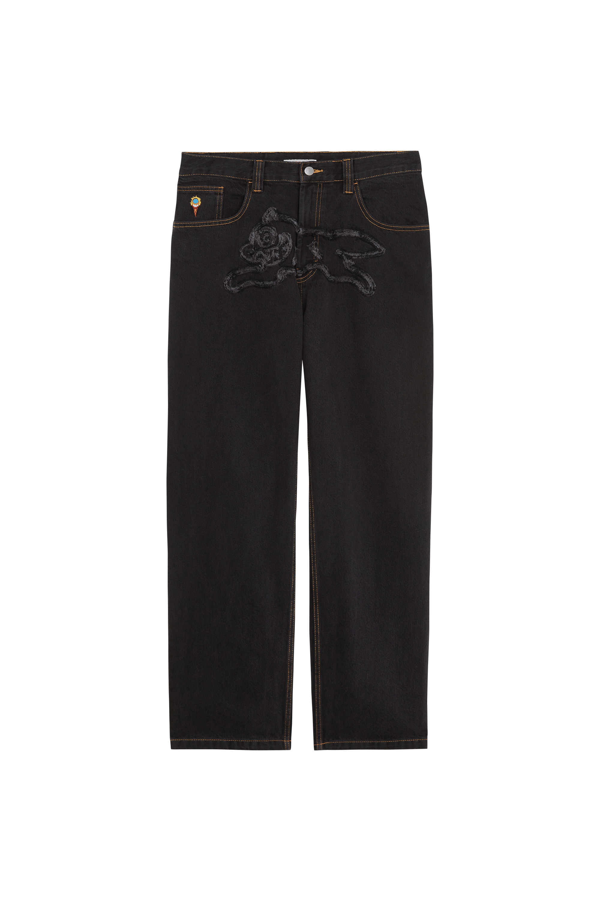 Jean APL RUNNING DOG Black