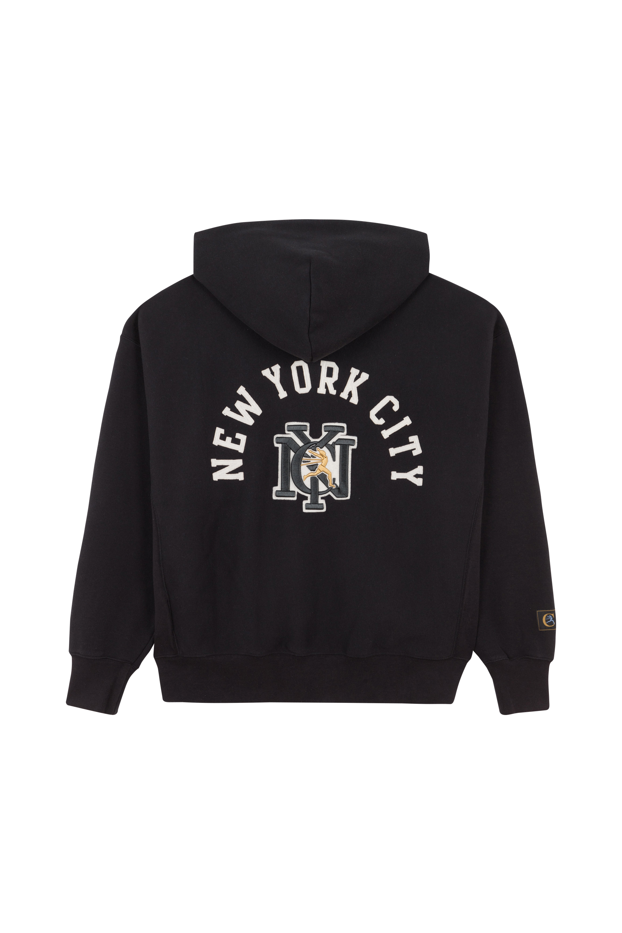 Zip-up hoodie Black